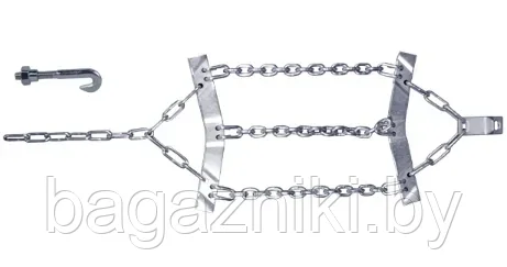 Цепи противоскольжения секторные (браслеты) (2 шт) для фуры Anti-Skid Chains R22,5 - фото 2 - id-p220482073