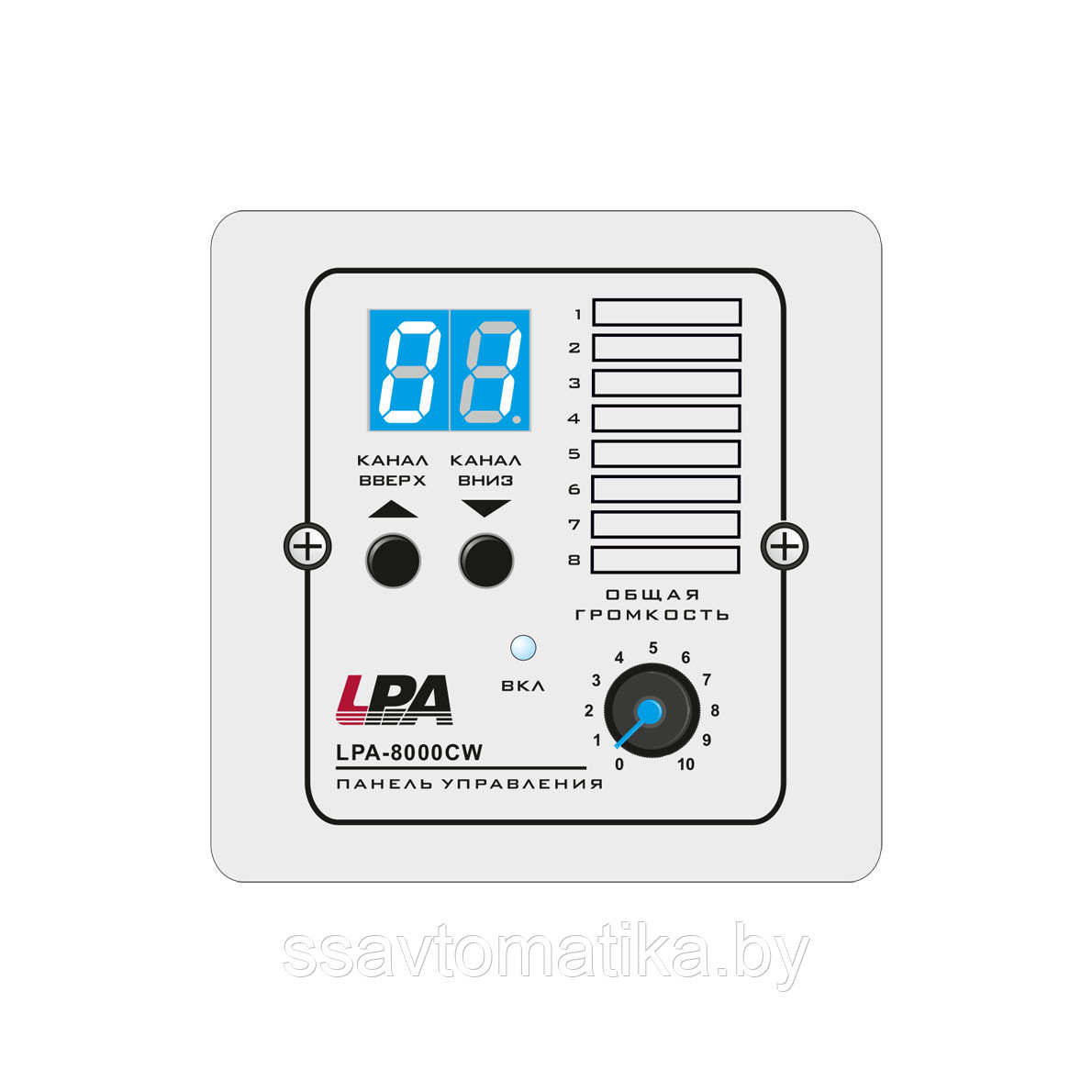 Панель управления звуком LPA-8000CW - фото 1 - id-p220552187