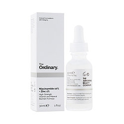 The Ordinary Сыворотка для проблемной кожи Niacinamide 10% + Zinc 1% Сыворотка с витамином В3 и цинком 30  мл