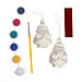 Набор для творчества. Роспись ёлочных игрушек 3D Art «Дед Мороз и Снегурочка», фото 4