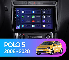 Штатная магнитола 9" для Polo 2009-2020 2/32Gb AHD, Can Bus