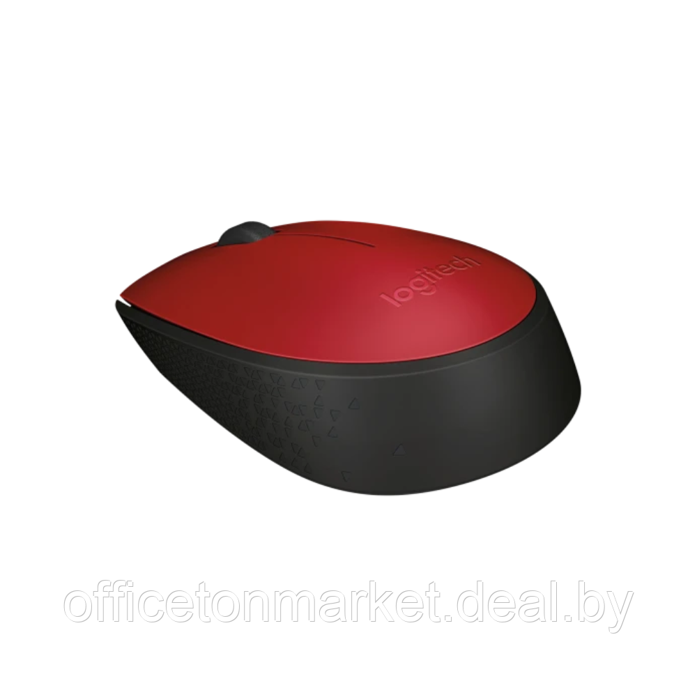 Мышь Logitech "Mouse M171", беспроводная, 1000 dpi, 3 кнопки, красный - фото 4 - id-p203861391