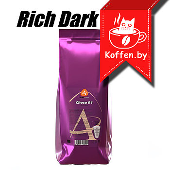 Какао-напиток растворимый "Choco 01 Rich Dark" ТМ "ALMAFOOD", пакет 1кг*8