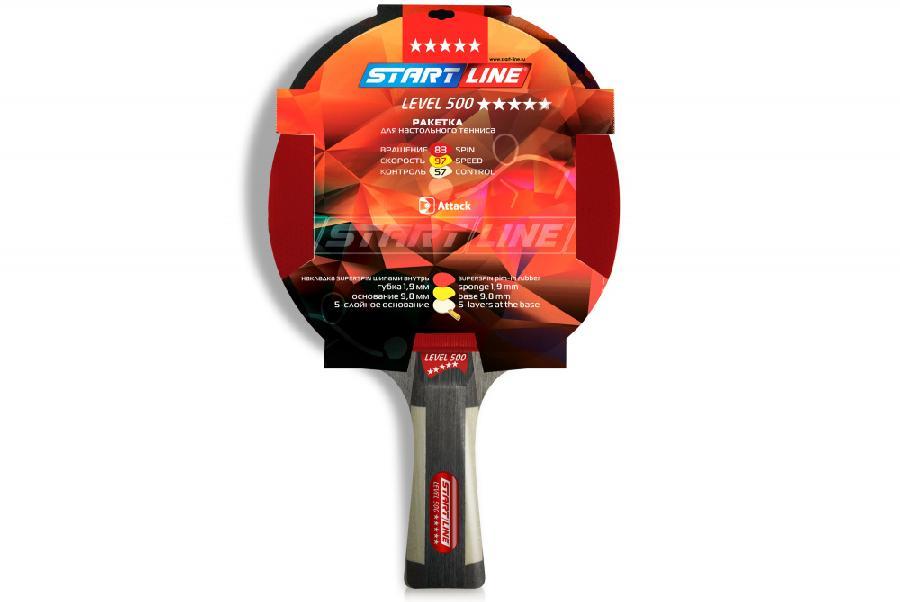 Теннисная ракетка Start line Level 500 New (коническая) - фото 1 - id-p220563890
