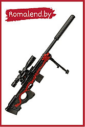 Снайперская винтовка с лазерным прицелом AWP дракон 90 см