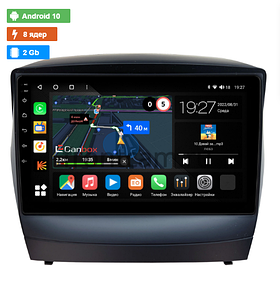 Штатная магнитоладля Hyundai ix35 2010-2015 на Android 10 (4G-SIM, 2/32, DSP, QLed) (для авто без камеры