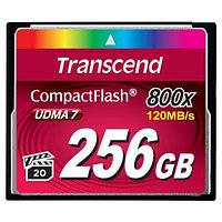 Карта памяти Transcend 800x CompactFlash Premium 256GB (TS256GCF800)