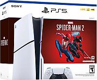 Игровая приставка Sony PlayStation 5 (PS5) Slim + Spider-Man 2