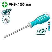 Отвертка крестовая PH3 150мм TOTAL TSDRSPH3150