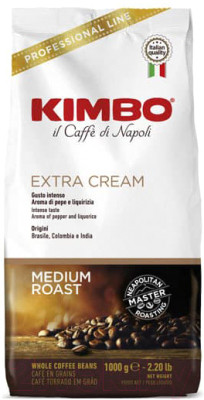 Кофе в зернах Kimbo Extra Cream / 014003 - фото 1 - id-p220581050