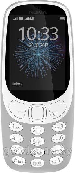 Кнопочный телефон Nokia 3310 Dual SIM (серый) - фото 1 - id-p220586561