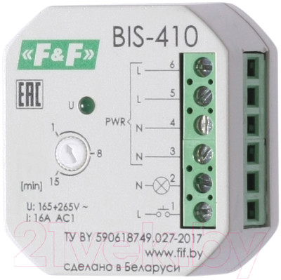 Реле импульсное Евроавтоматика BIS-410 / EA01.005.010 - фото 1 - id-p220573637