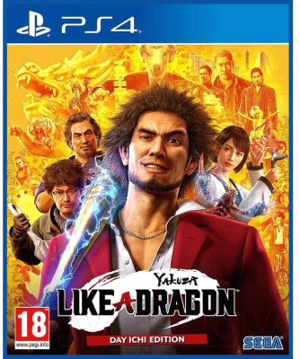 Игра для игровой консоли PlayStation 4 Yakuza: Like a Dragon. Day Ichi Edition Steelbook Edition - фото 1 - id-p220581683