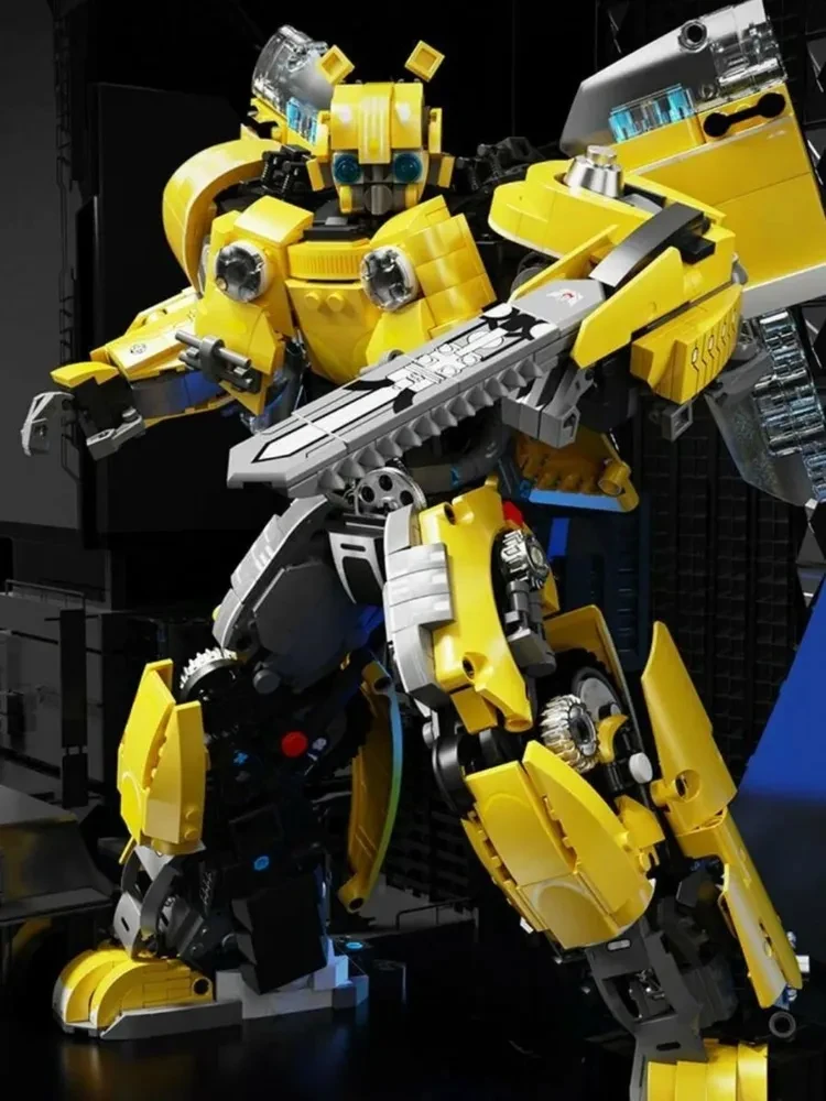 Конструктор 6007 Transformers Трансформеры робот Бамблби Bumblebee 1932д - фото 4 - id-p220588734