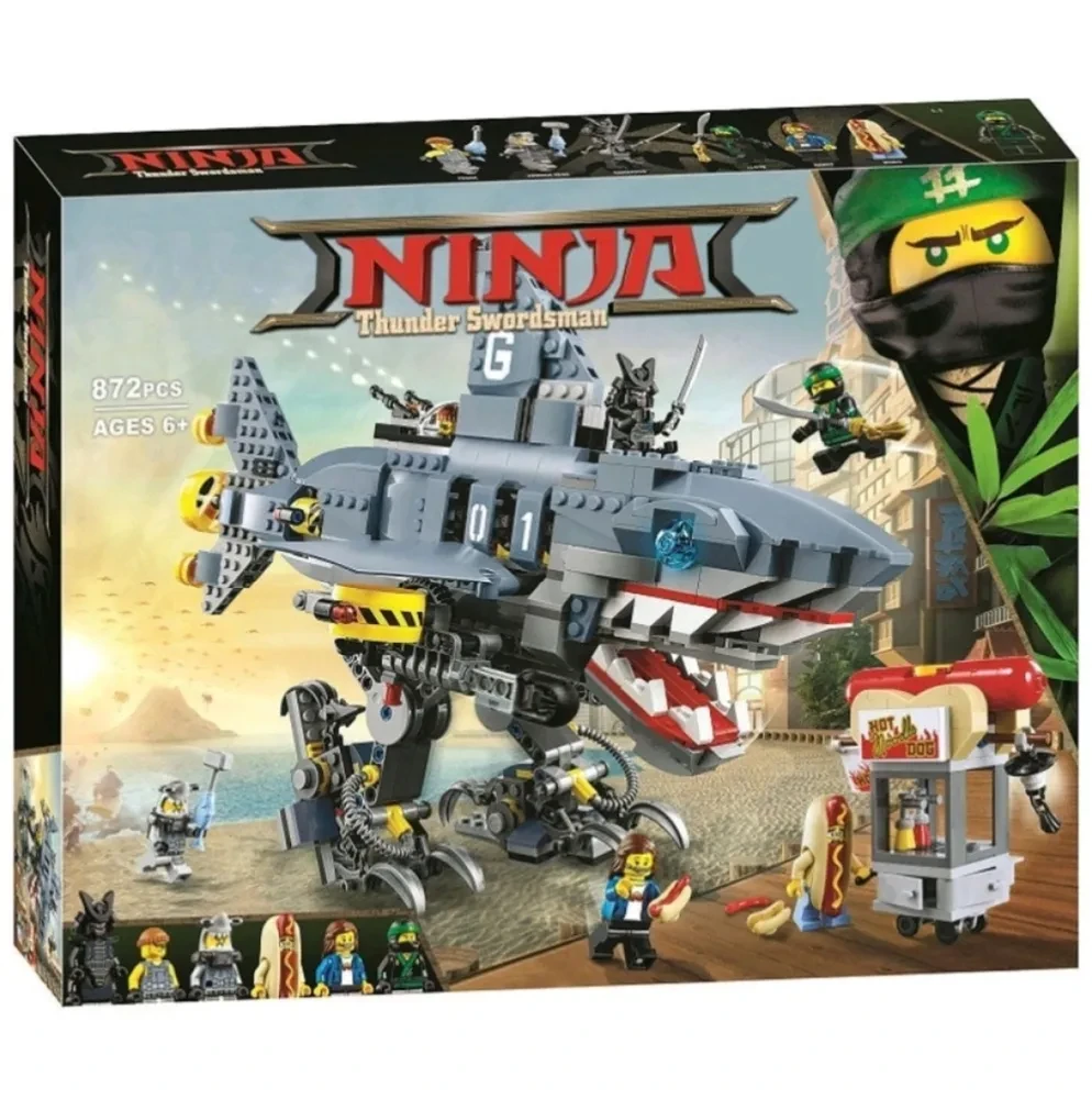 Конструктор "Морской дьявол Гармадона" аналог LEGO Ninjago 70656 - фото 1 - id-p220472615