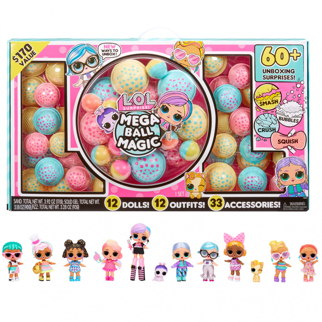 Планета Игрушек Набор LOL Surprise Mega Ball Magic 591764