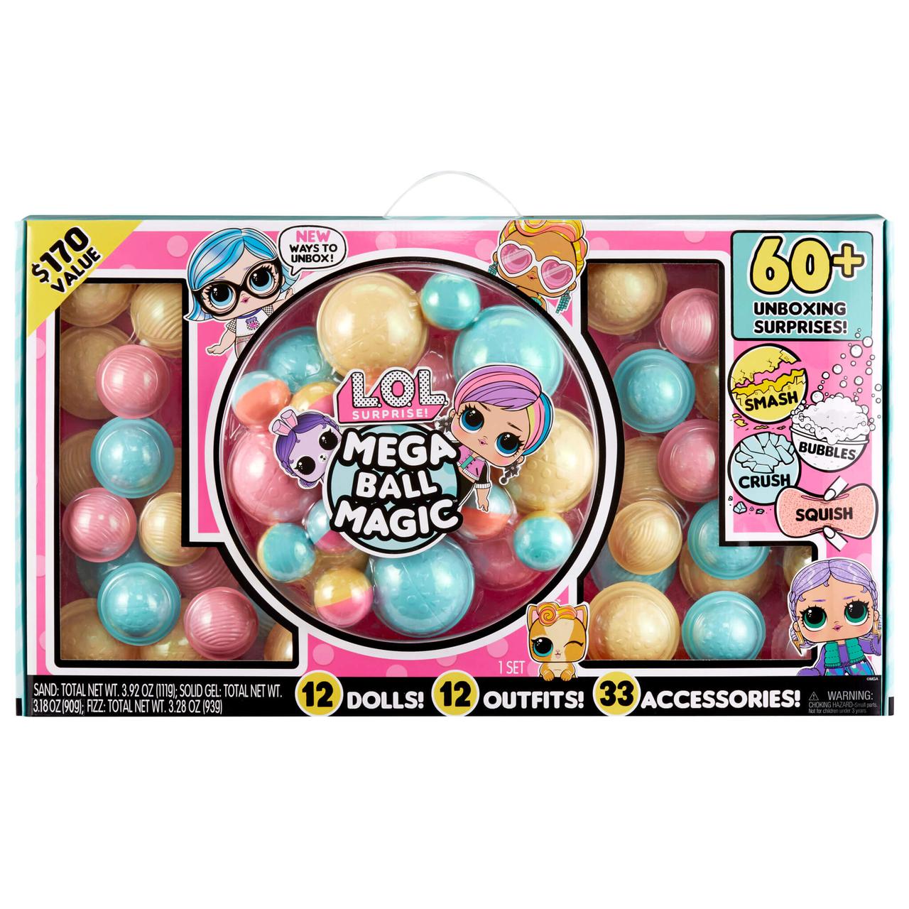 Планета Игрушек Набор LOL Surprise Mega Ball Magic 591764 - фото 2 - id-p220590996