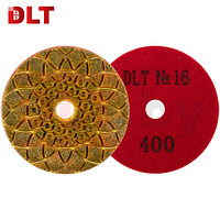 DLT Алмазный гибкий шлифовальный круг DLT №16, #400, 100мм