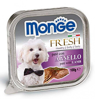 Monge Dog Fresh Adult Lamb (паштет, ягненок), 100 гр