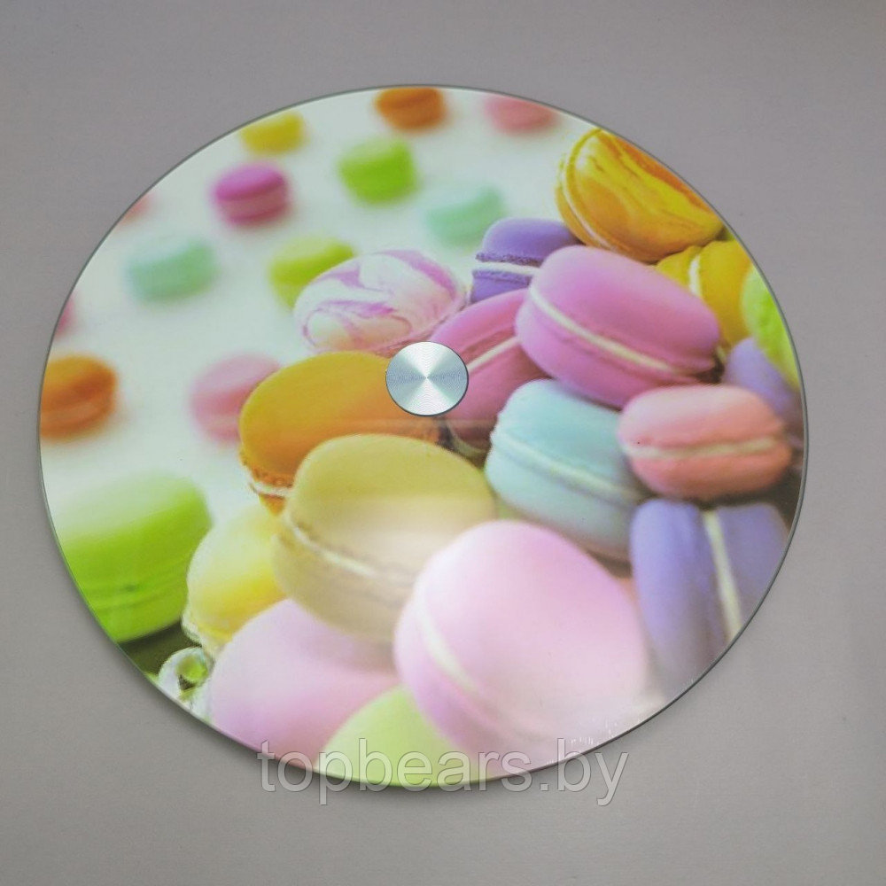 Подставка для торта / Поворотный стол для кондитера на стеклянном крутящемся диске, 35 см., Plateau tournant - фото 2 - id-p220591229