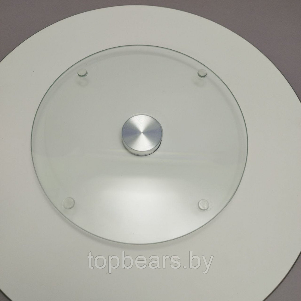 Подставка для торта / Поворотный стол для кондитера на стеклянном крутящемся диске, 35 см., Plateau tournant - фото 3 - id-p220591229