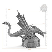 Дракон / Dragon (75 мм) Коллекционная миниатюра Zabavka, фото 2