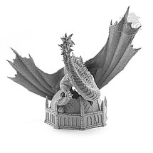 Дракон / Dragon (75 мм) Коллекционная миниатюра Zabavka, фото 2