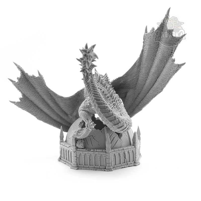 Дракон / Dragon (75 мм) Коллекционная миниатюра Zabavka - фото 4 - id-p220591363