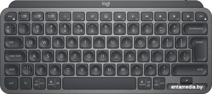 Клавиатура Logitech MX Keys Mini (графитовый, европейская версия, нет кириллицы) - фото 1 - id-p220591592