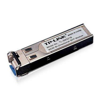 TP-Link TL-SM321B 1000Base-BX WDM двунаправленный SFP-модуль 20 км, фото 2