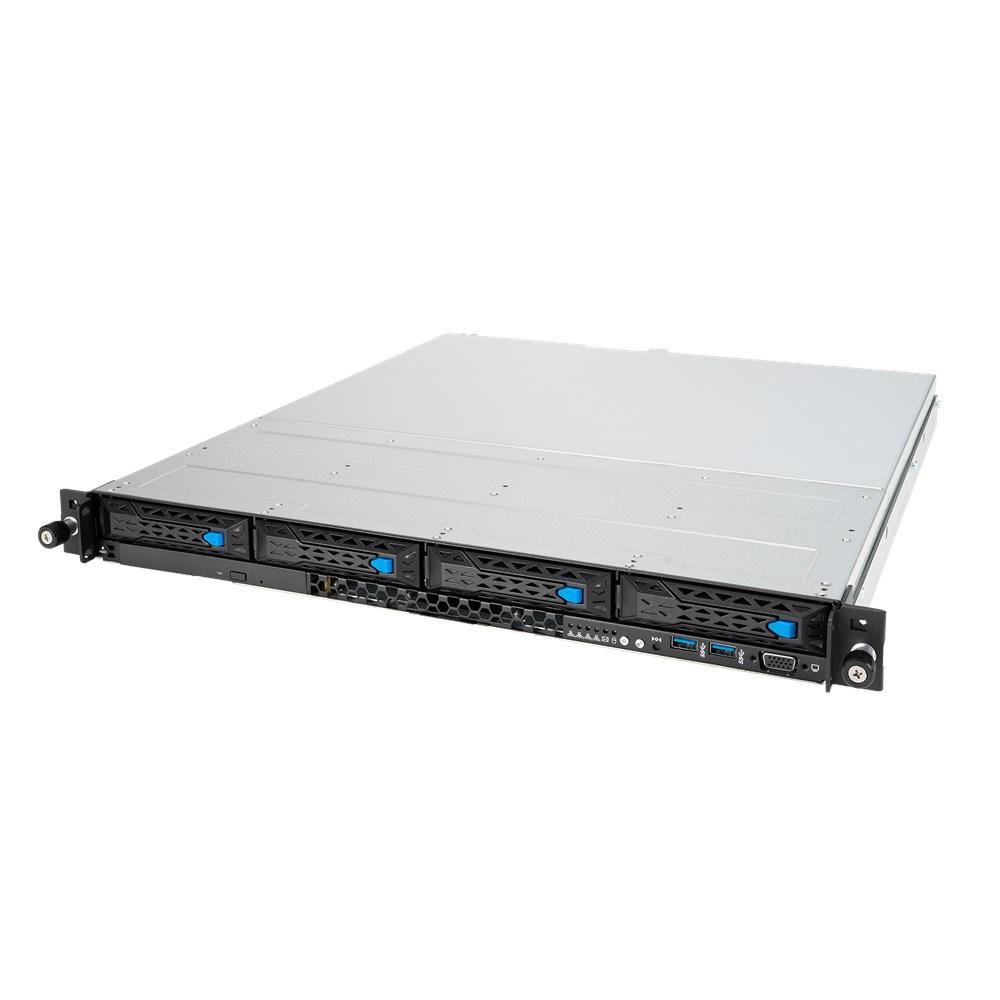 Серверная платформа ASUS RS300-E11-PS4 Rack 1U,1xSocket LGA 1200,4xUDIMM(3200/2933/2666),4xLFF