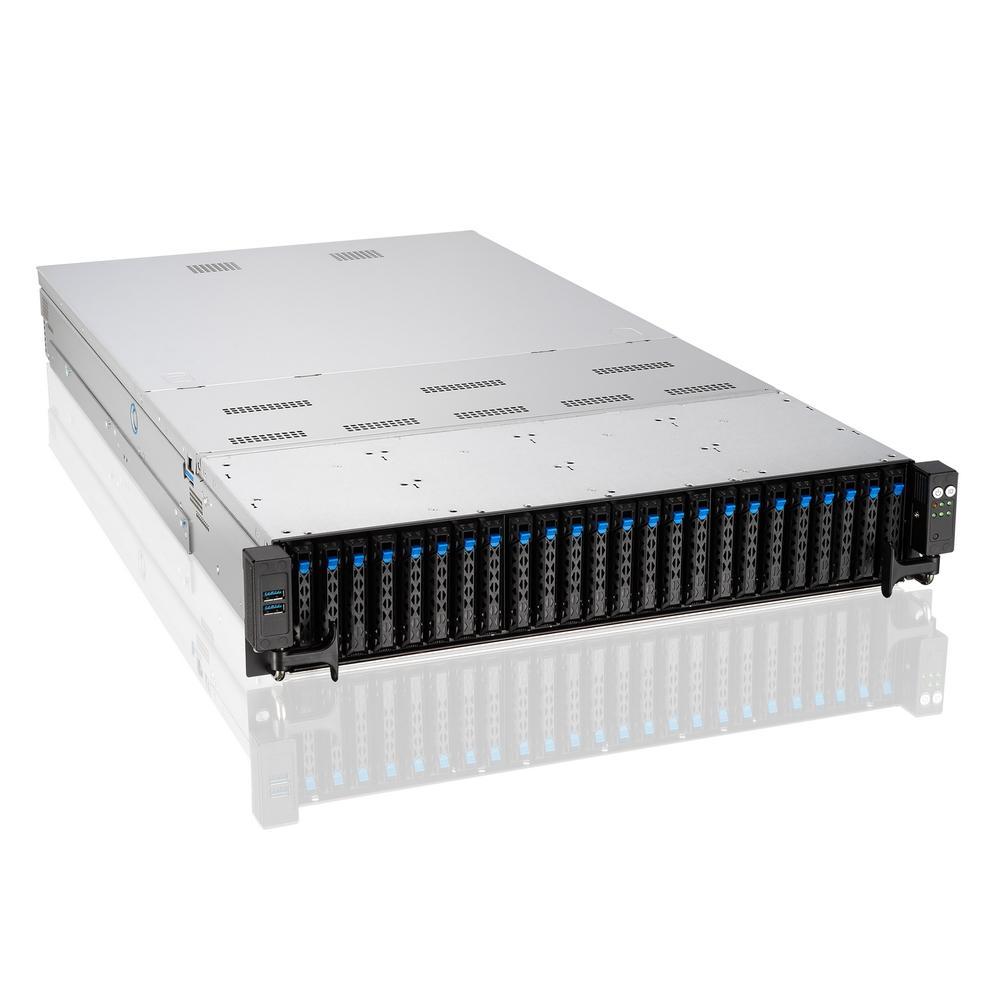 Серверная платформа ASUS RS520A-E11-RS24U Rack 2U,1x(LGA 4094),RDIMM/LR-DIMM/3DS(upto16/2666MHz/4TB),24xSFF - фото 1 - id-p212732879