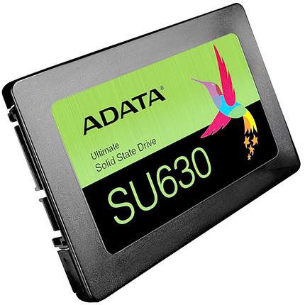 Твердотельный накопитель A-DATA SU630 SSD 3.84TB, 3D QLC, 2.5", SATAIII, R520/W450, TBW 800, фото 2