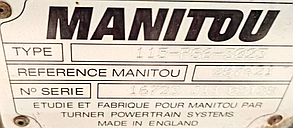 Коробка передач 115-PS6-3023 (287421) для телескопического погрузчика Manitou 741