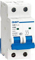 Выключатель автоматический Chint NB1-63 2P 16A 6kA B (DB) / 179644