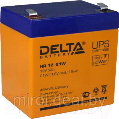 Батарея для ИБП DELTA HR 12-21W - фото 1 - id-p220600019