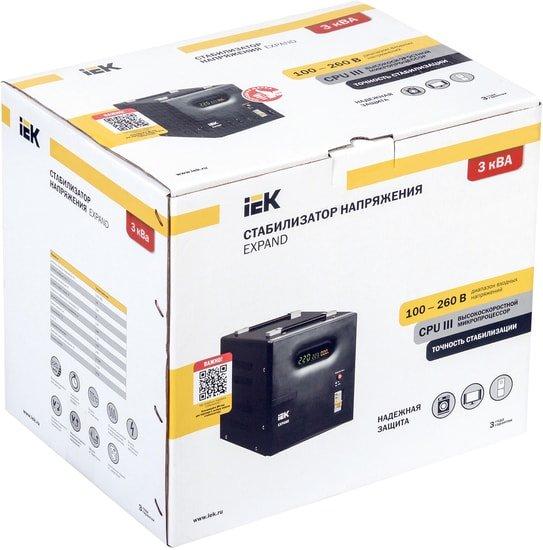 Стабилизатор напряжения IEK Expand 3кВА - фото 2 - id-p220601038