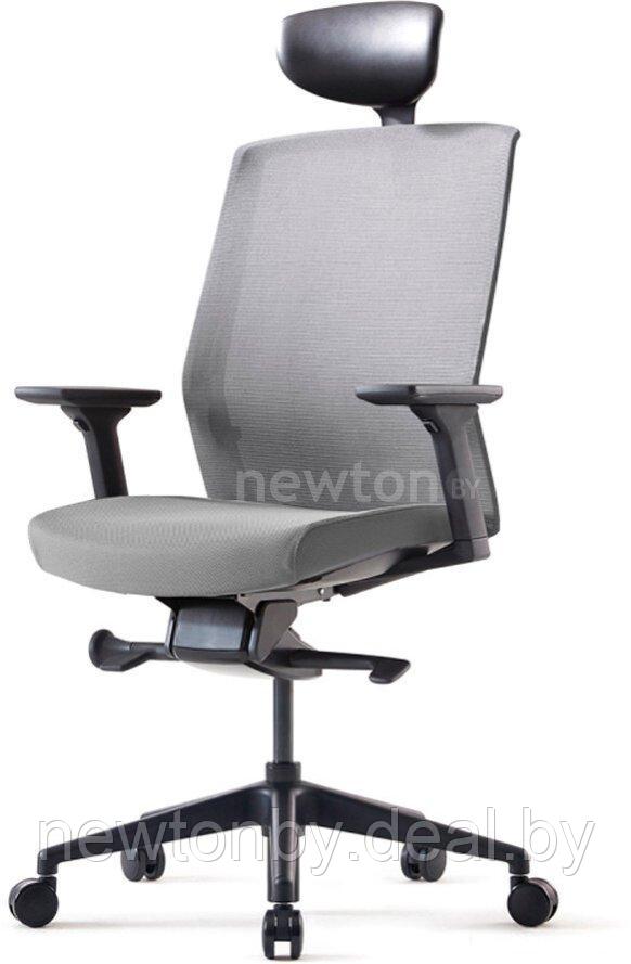 Кресло Bestuhl J1 Black Pl с подголовником (серый) - фото 1 - id-p220601225