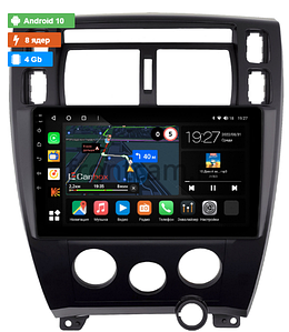 Штатная магнитола Hyundai Tucson 2004-2010 Canbox M-Line 4541-1065 на Android 10 (4G-SIM, 4/64, DSP, QLed)