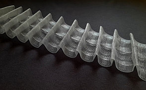 Прозрачная лента для штор карандаш 7,5 см.(сборка 1:2)