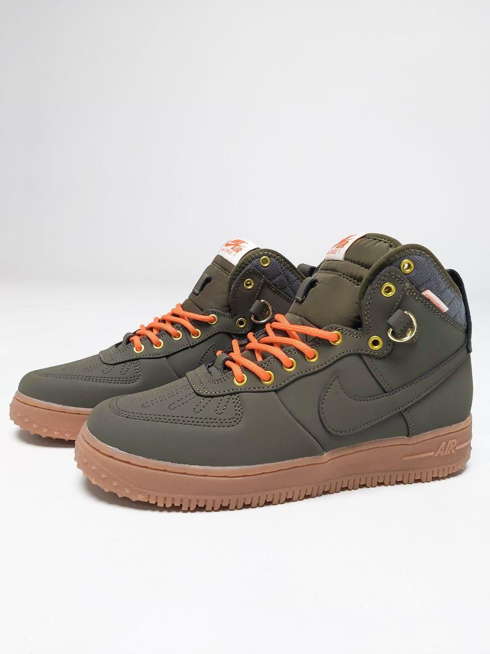 Кроссовки на меху Nike Air Force 1 Duck Boot - фото 2 - id-p220606484