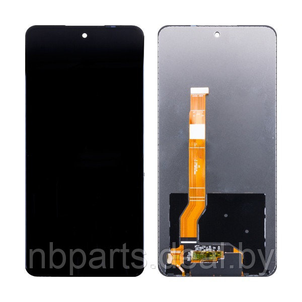 LCD дисплей для Realme V20 5G с тачскрином (черный) Оригинал LCD RMX3610 - фото 1 - id-p220604930