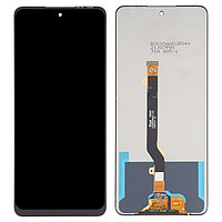 LCD дисплей для Tecno Camon 19 с тачскрином (черный) Оригинал LCD