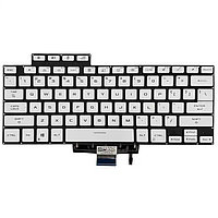 Клавиатура для ноутбука ASUS Zephyrus G15 GA503, серая, с подсветкой, RU