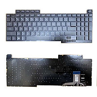 Клавиатура для ноутбука ASUS ROG 5R Plus G713Q G733, чёрная, с RGB подсветкой, RU