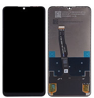 LCD дисплей для Huawei P30 Lite с тачскрином (черный) Сервисный оригинал переклей LCD
