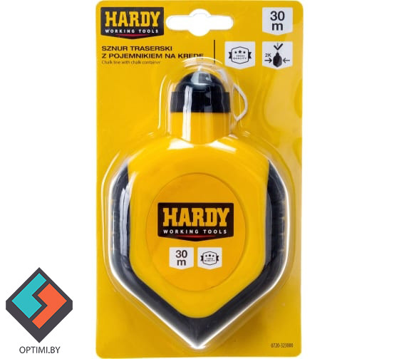 Шнур разметочный 30м HARDY Hardy - фото 1 - id-p220606281