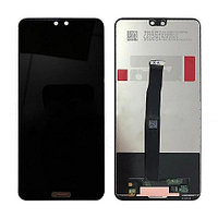 LCD дисплей для Huawei P20 (Emily-L29/EML-L29) с тачскрином (черный) Оригинал LCD