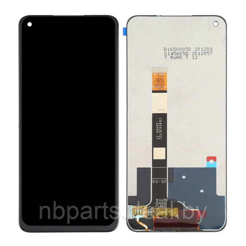 LCD дисплей для Realme 8 5G с тачскрином (черный) Оригинал LCD RMX3241 - фото 1 - id-p220604772