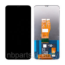 LCD дисплей для Realme C30s с тачскрином (черный) Оригинал LCD
